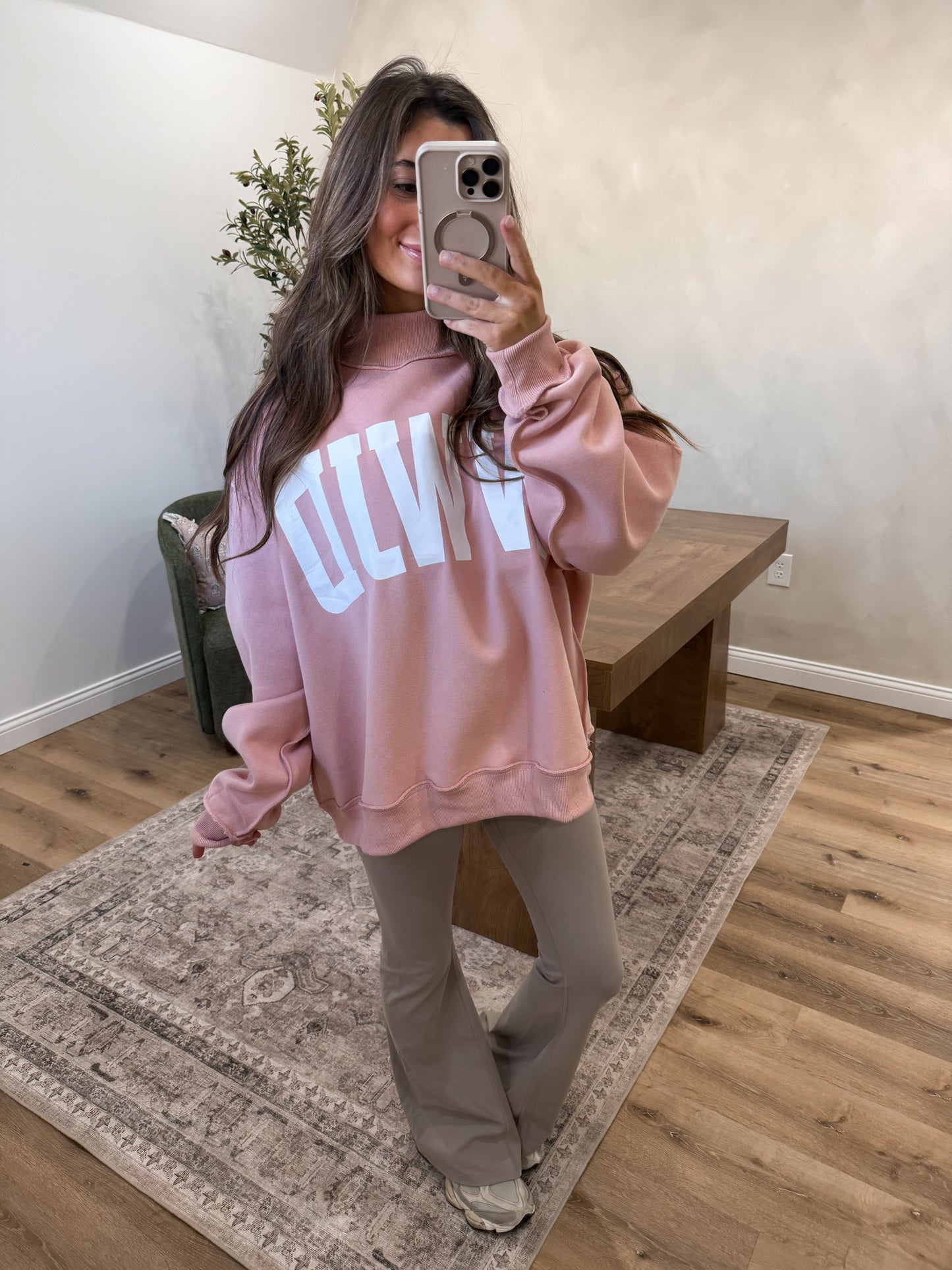 Reversible WWJD & AMEN Mock Neck