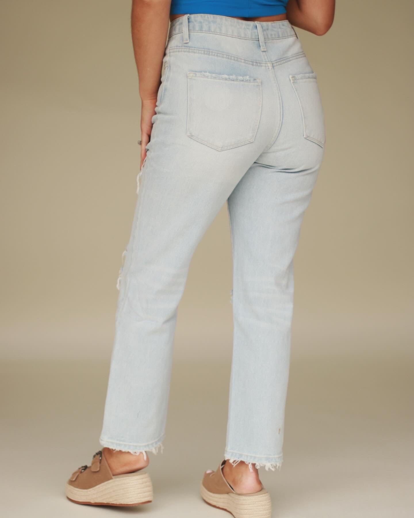 Coen High Rise Straight Jeans