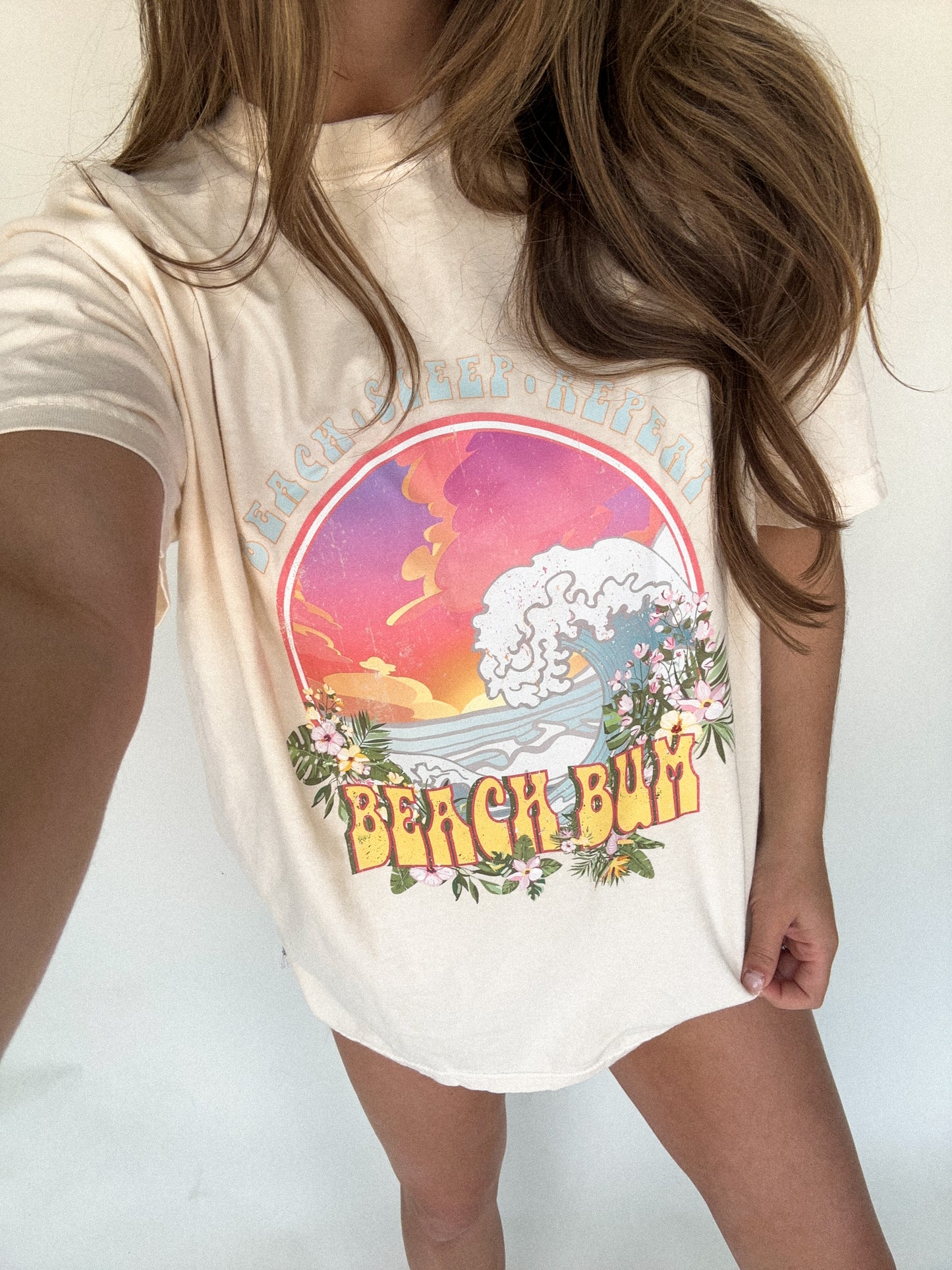 Beach Bum Comfort Colors Graphic Tee