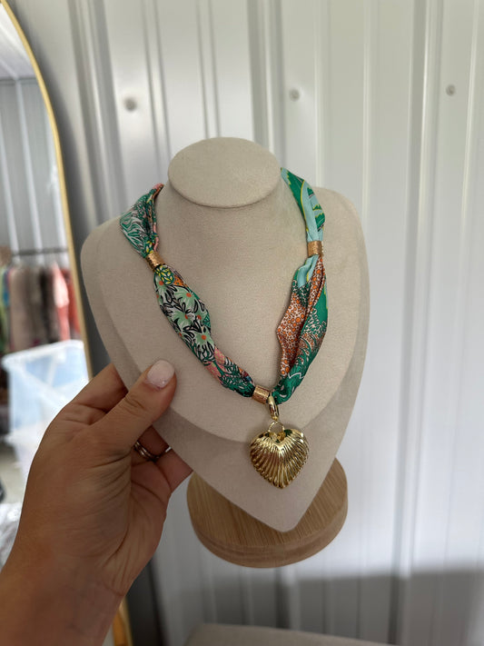Tahiti Scarf Necklace *restock!