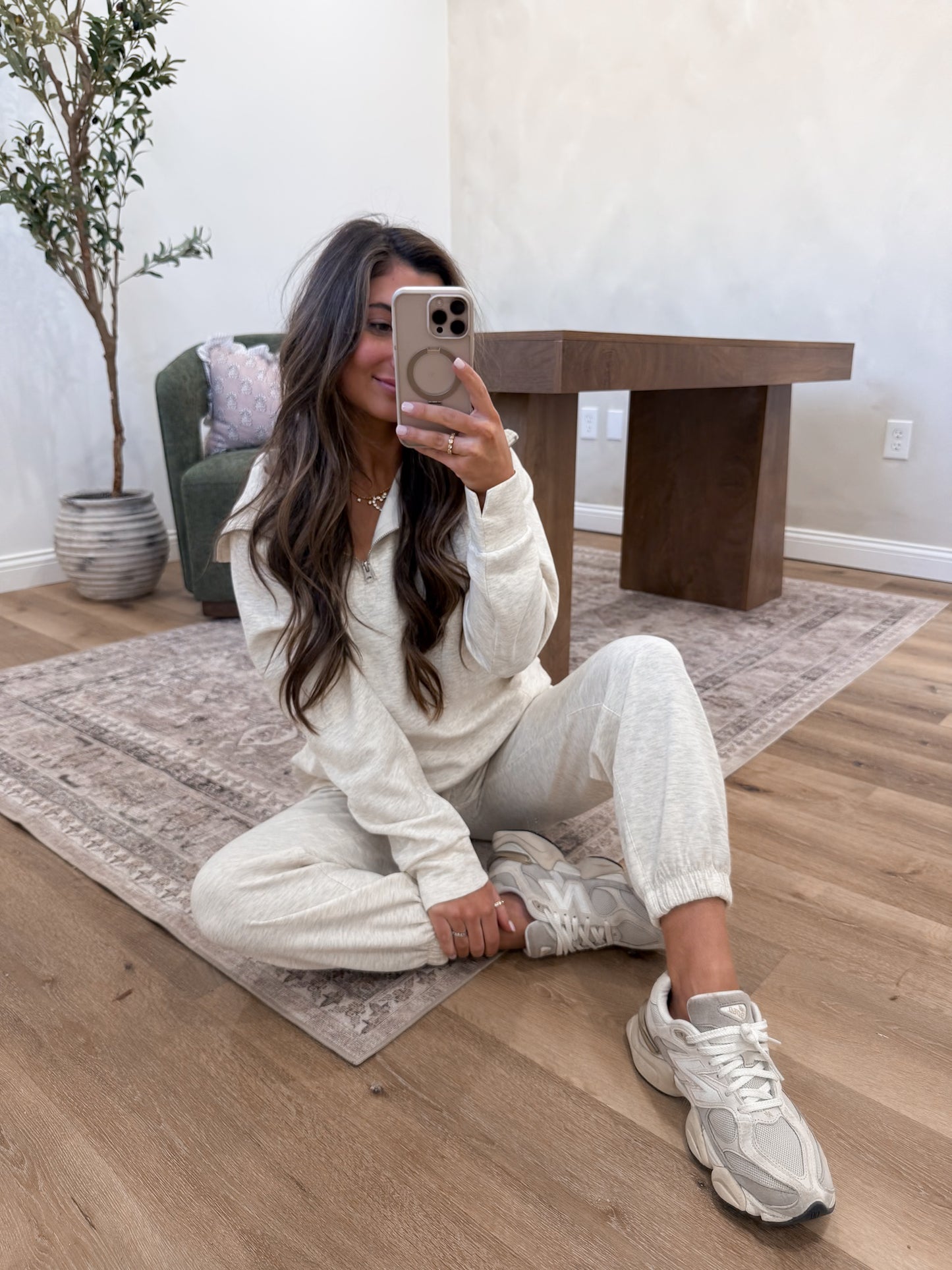 Scuba Jogger Set- Vanilla