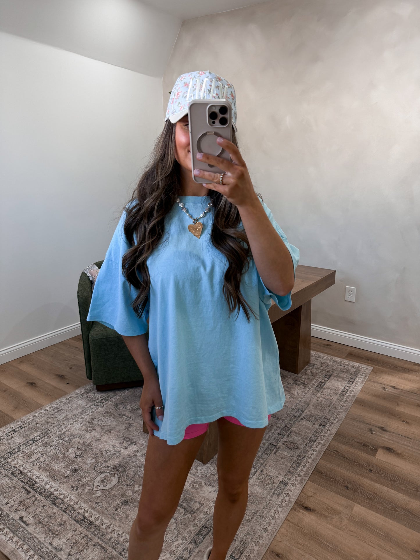 Floral Embroidered "Mama" ballcap