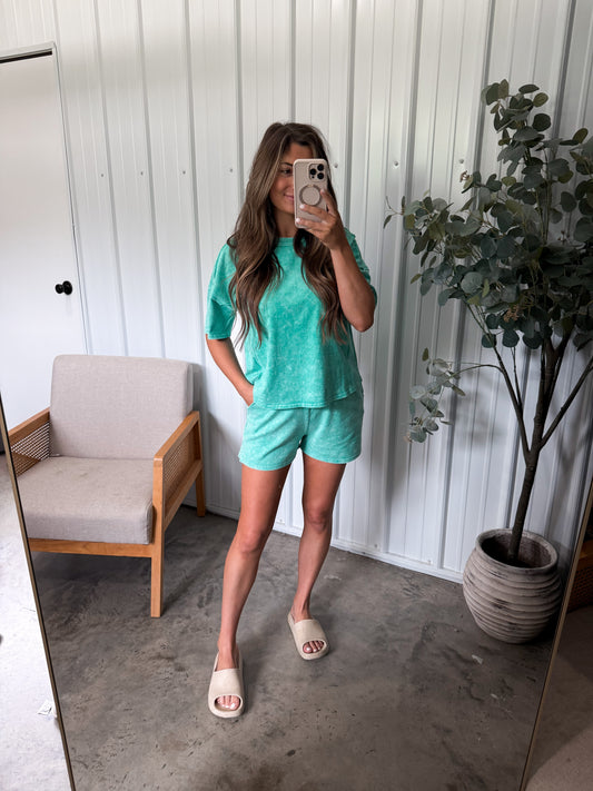 Halo Set- Kelly Green