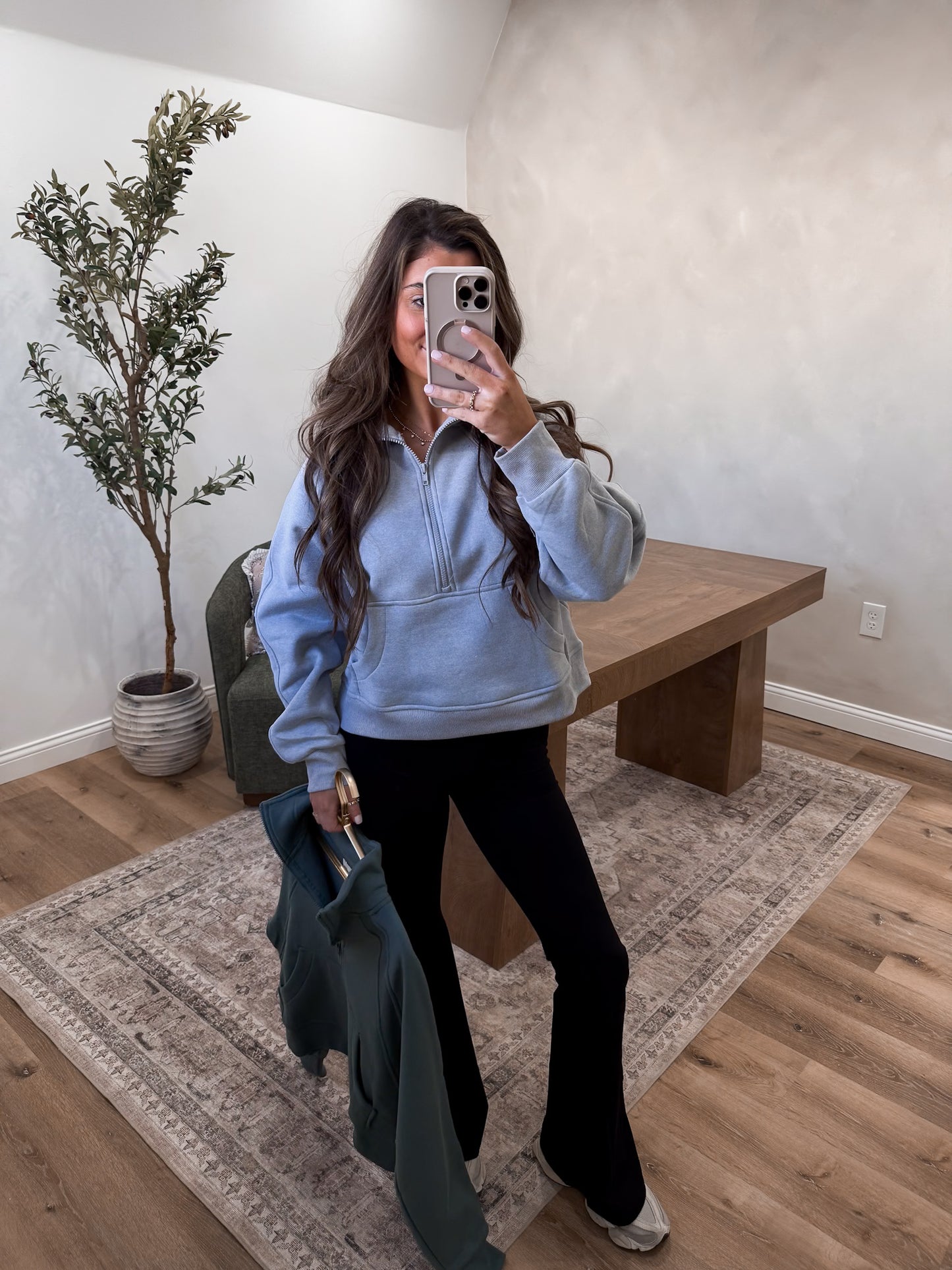On the Go Pullover - Grey