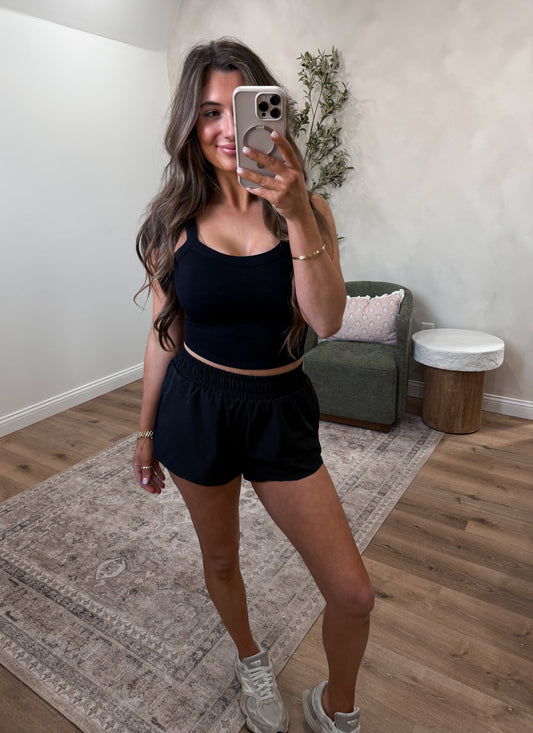 Glidefit Seamless Cami - black