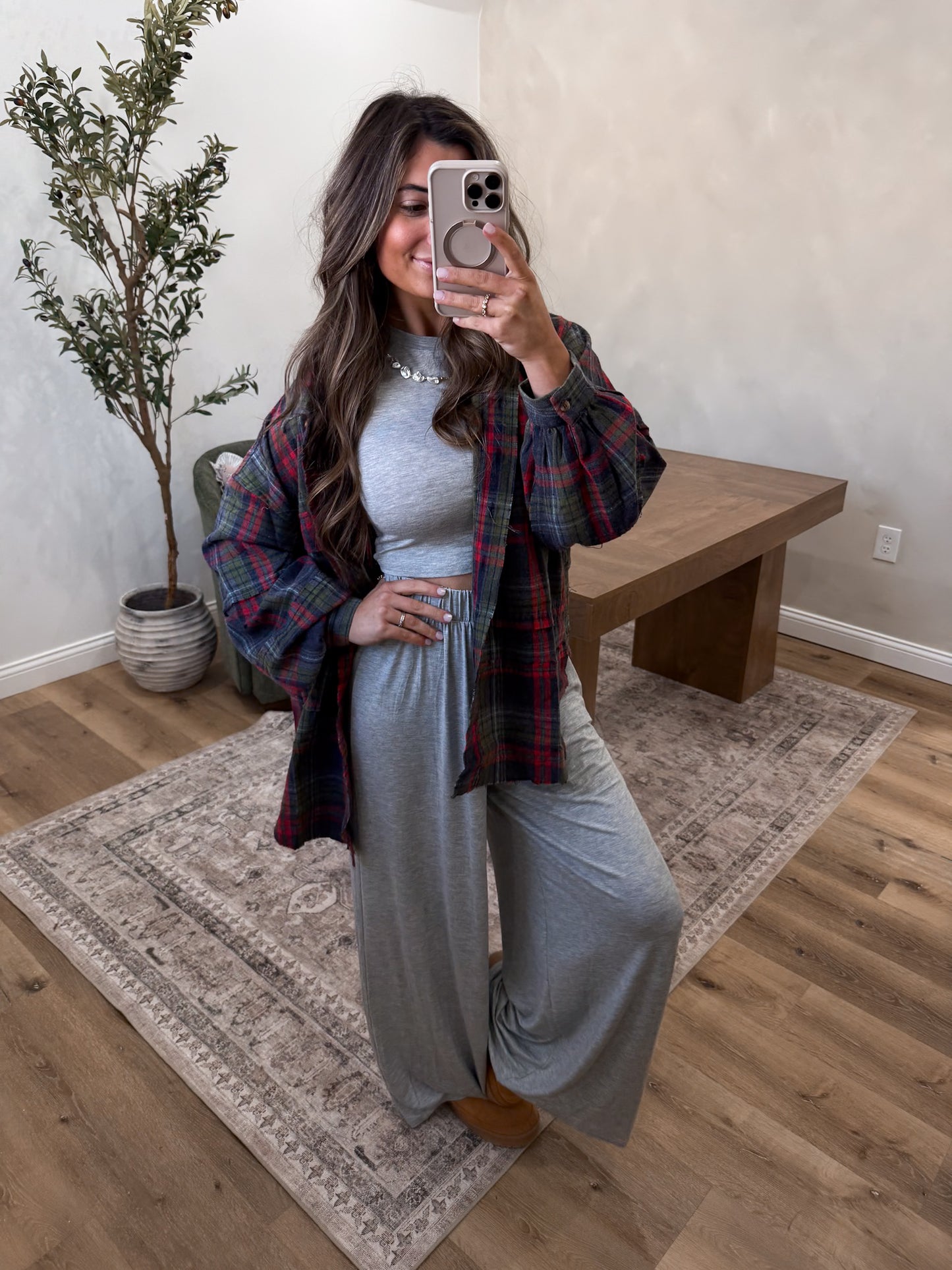 Wavelyn Flannel - Navy *RESTOCK*