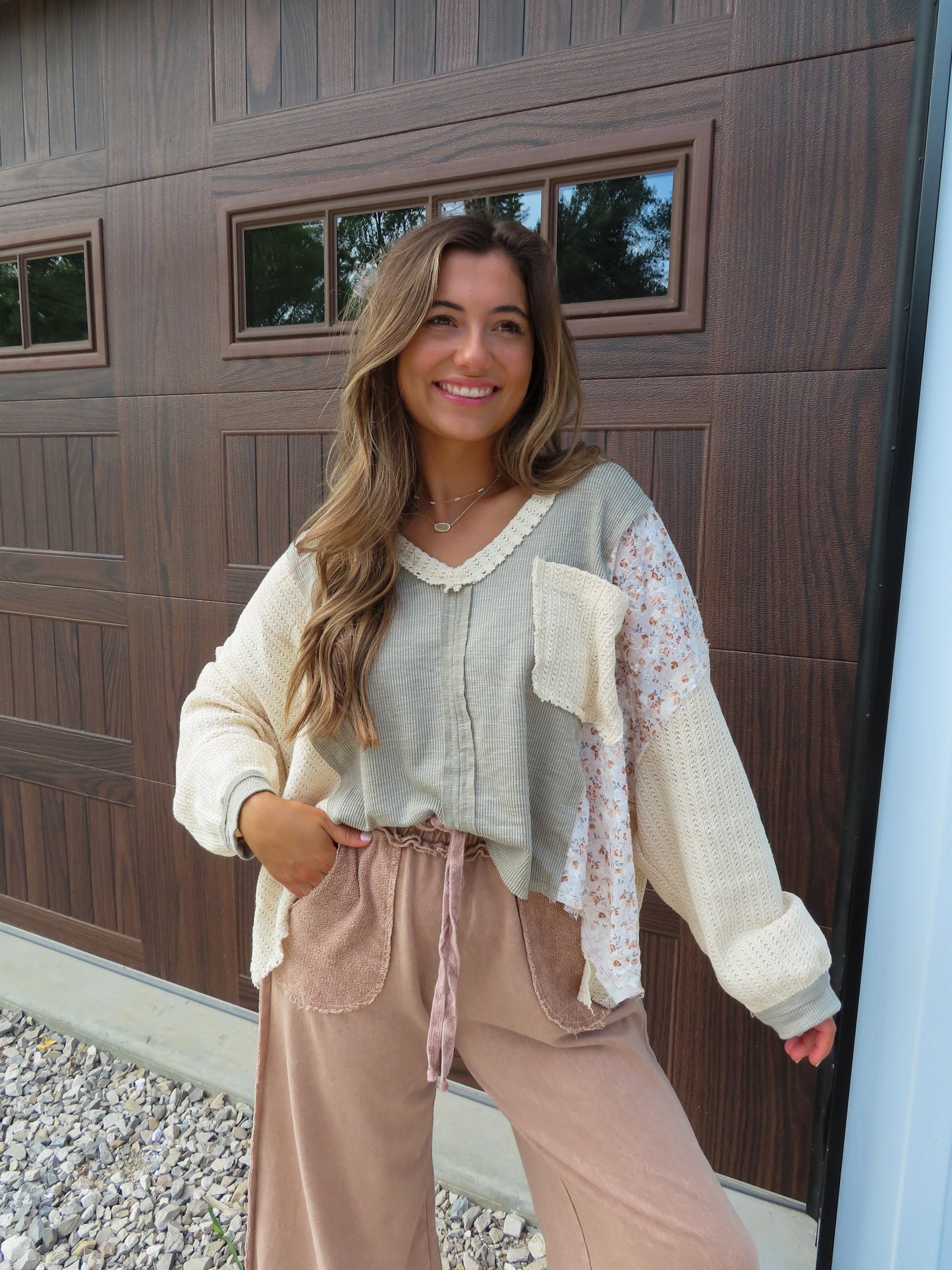 Alicia Dolman Pullover- Sage *restock!