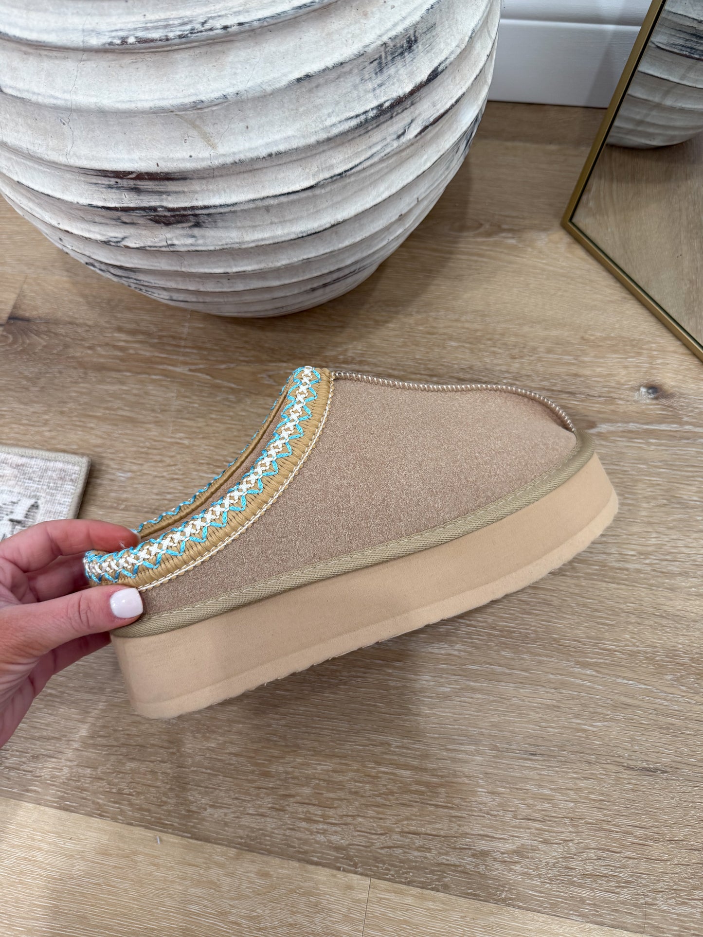 Serenity Slippers - Light Chestnut