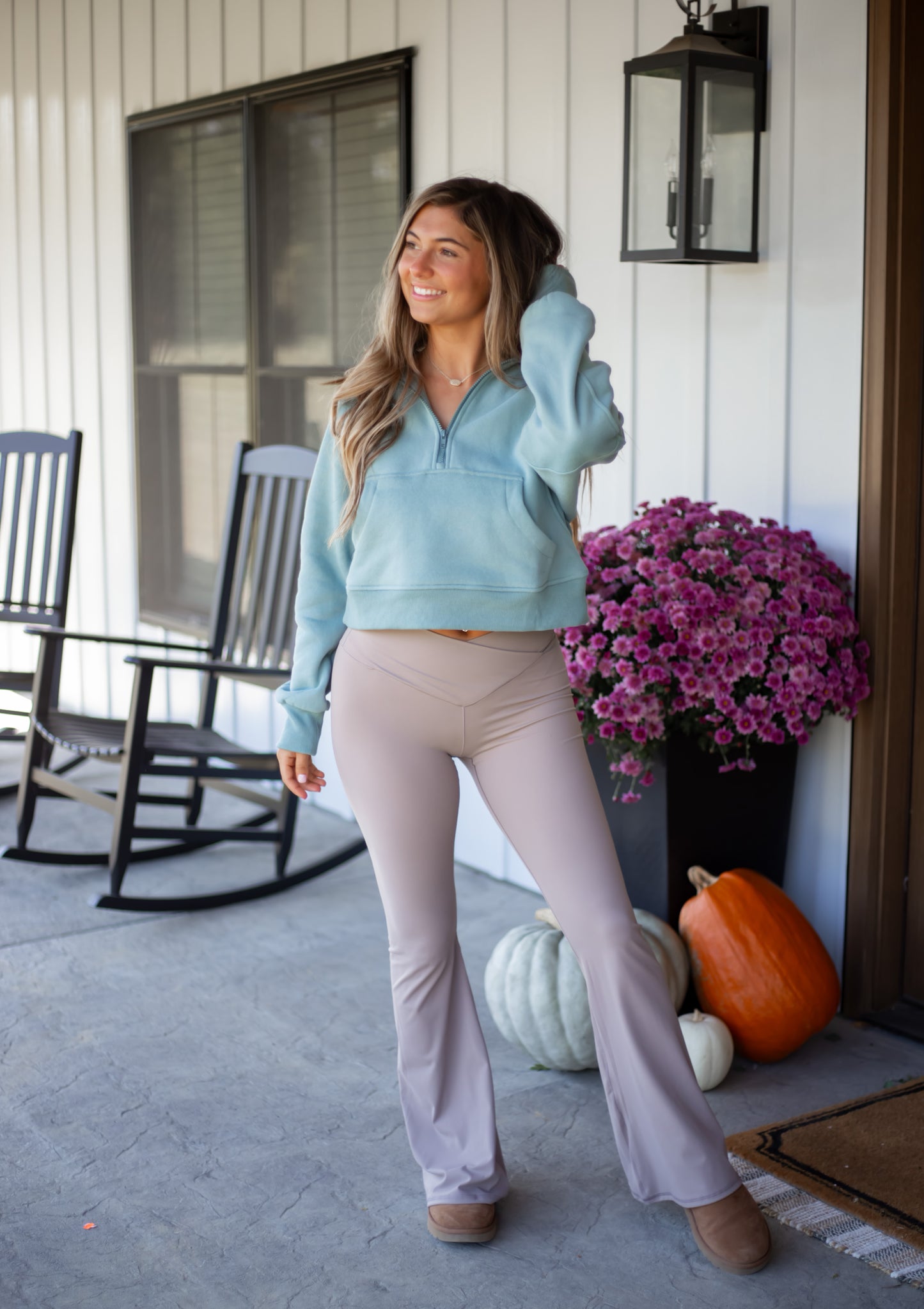 RESTOCK! On the Go Pullover- Sage