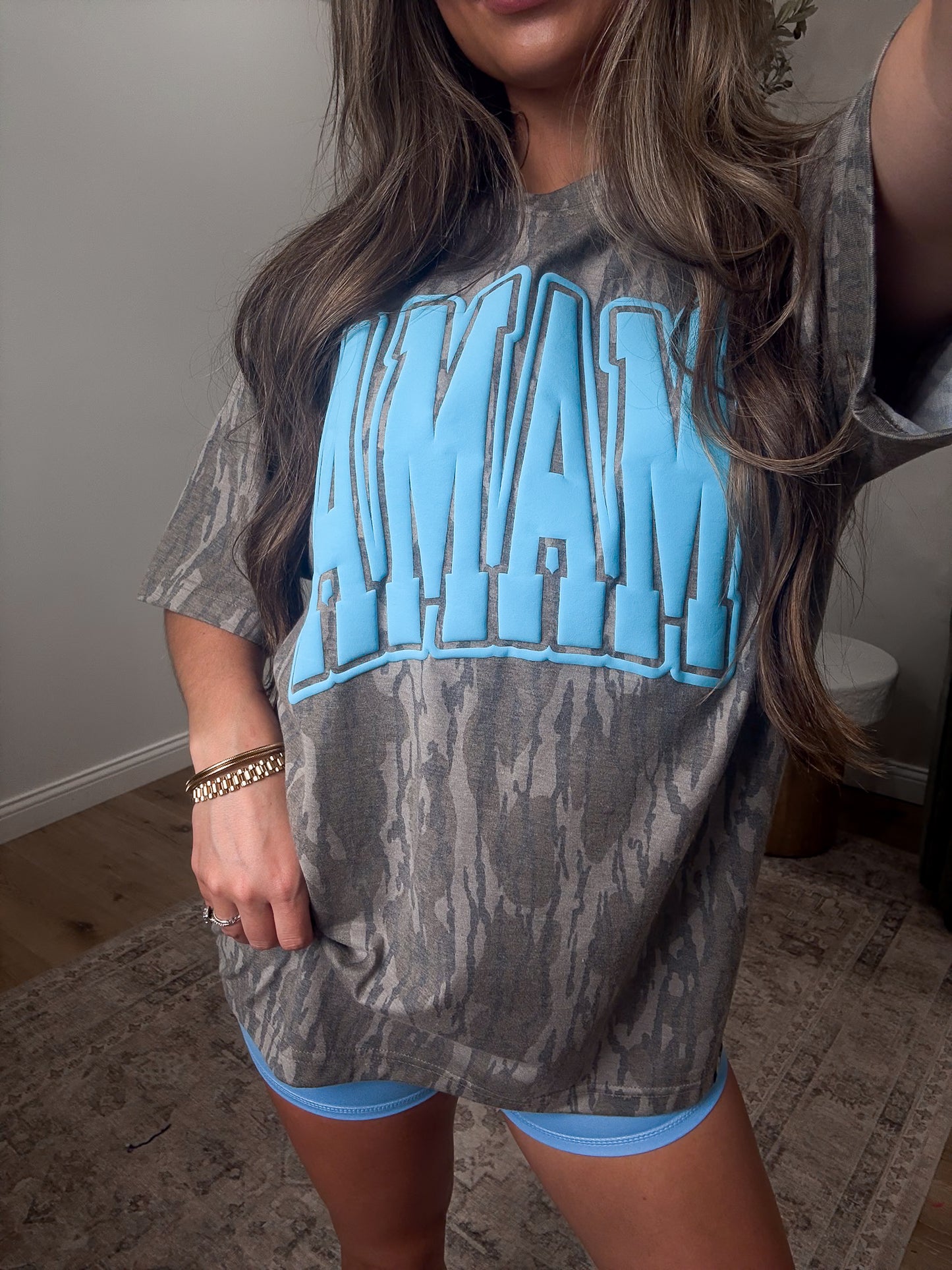 Mossy Oak MAMA Puff Bottomland Tee - camo