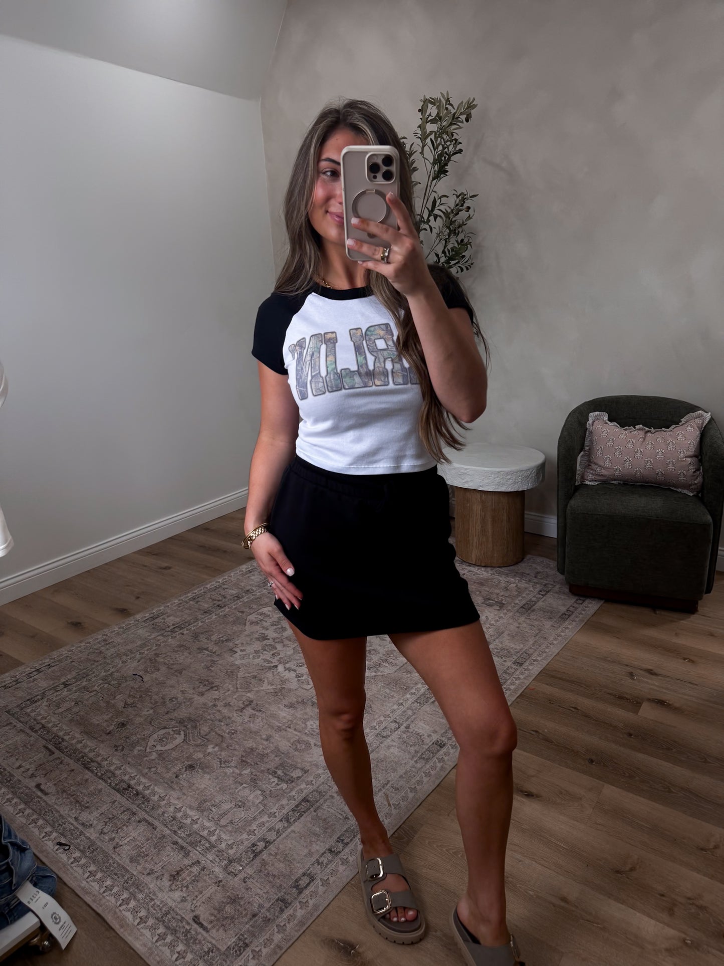 Sunburst Scuba Skort - black