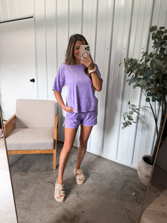 Halo Set- Bright Lavender