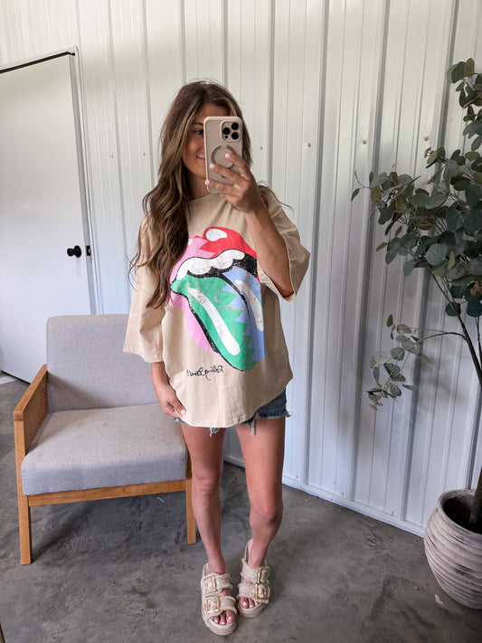 Licensed Rolling Stones Graphic Tee