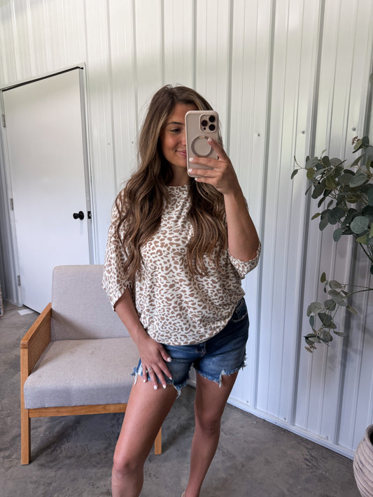 Leopard Tee