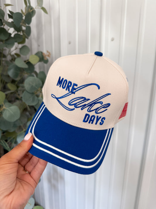 More Lake Days Trucker Hat