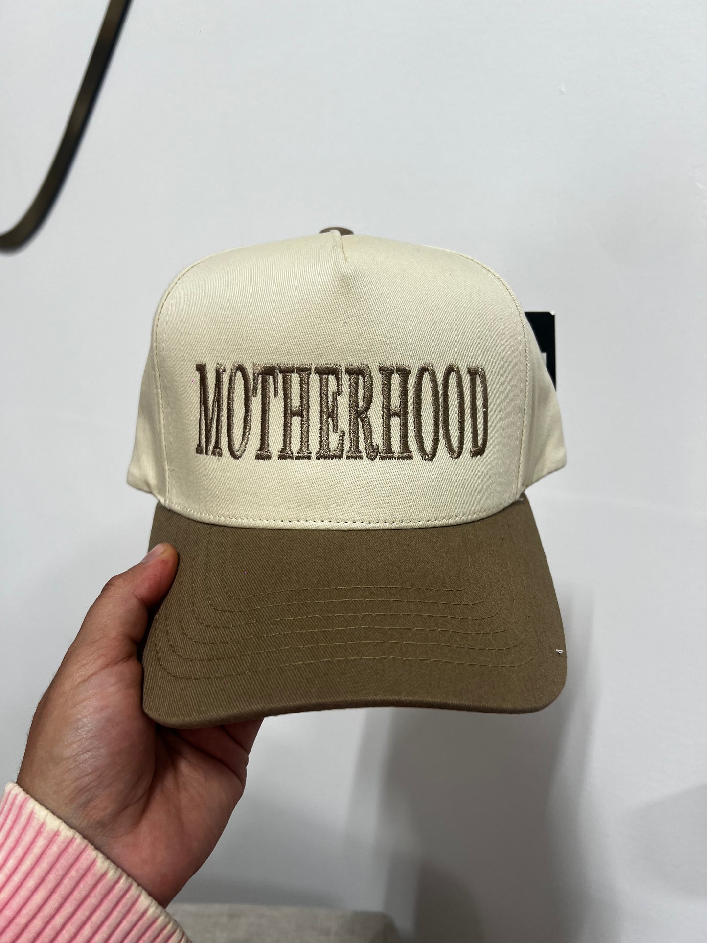 Motherhood Hat - beige/brown