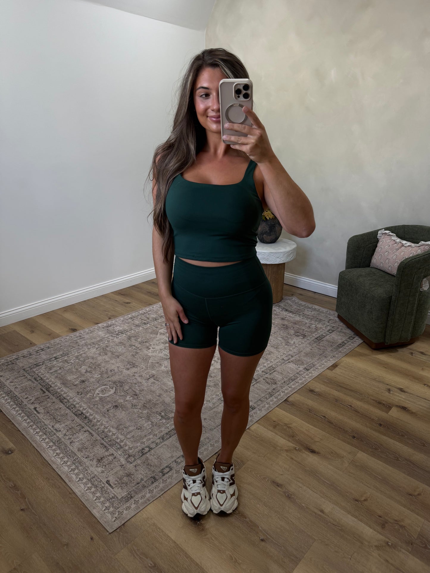 Velocity Biker Shorts Set - sycamore