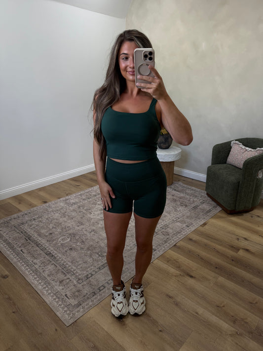 Velocity Biker Shorts Set - sycamore