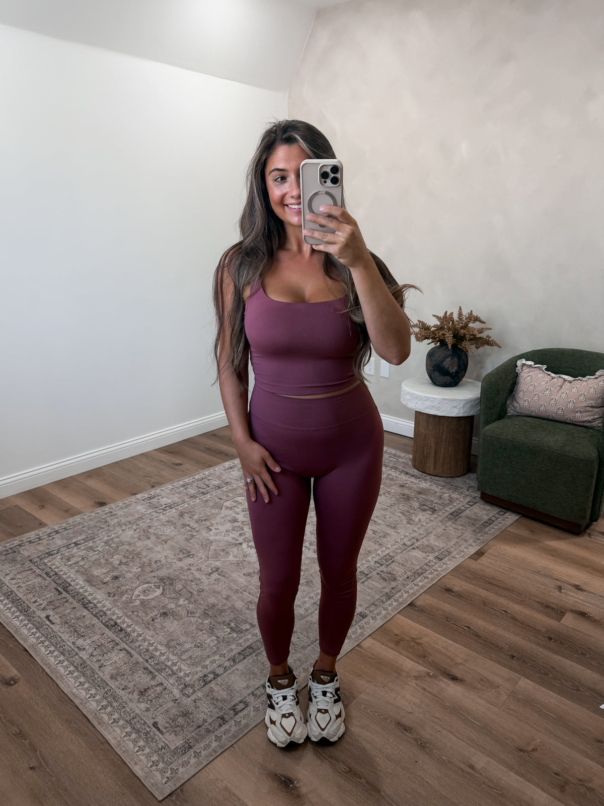 Advantage Longline Tank - rosewood