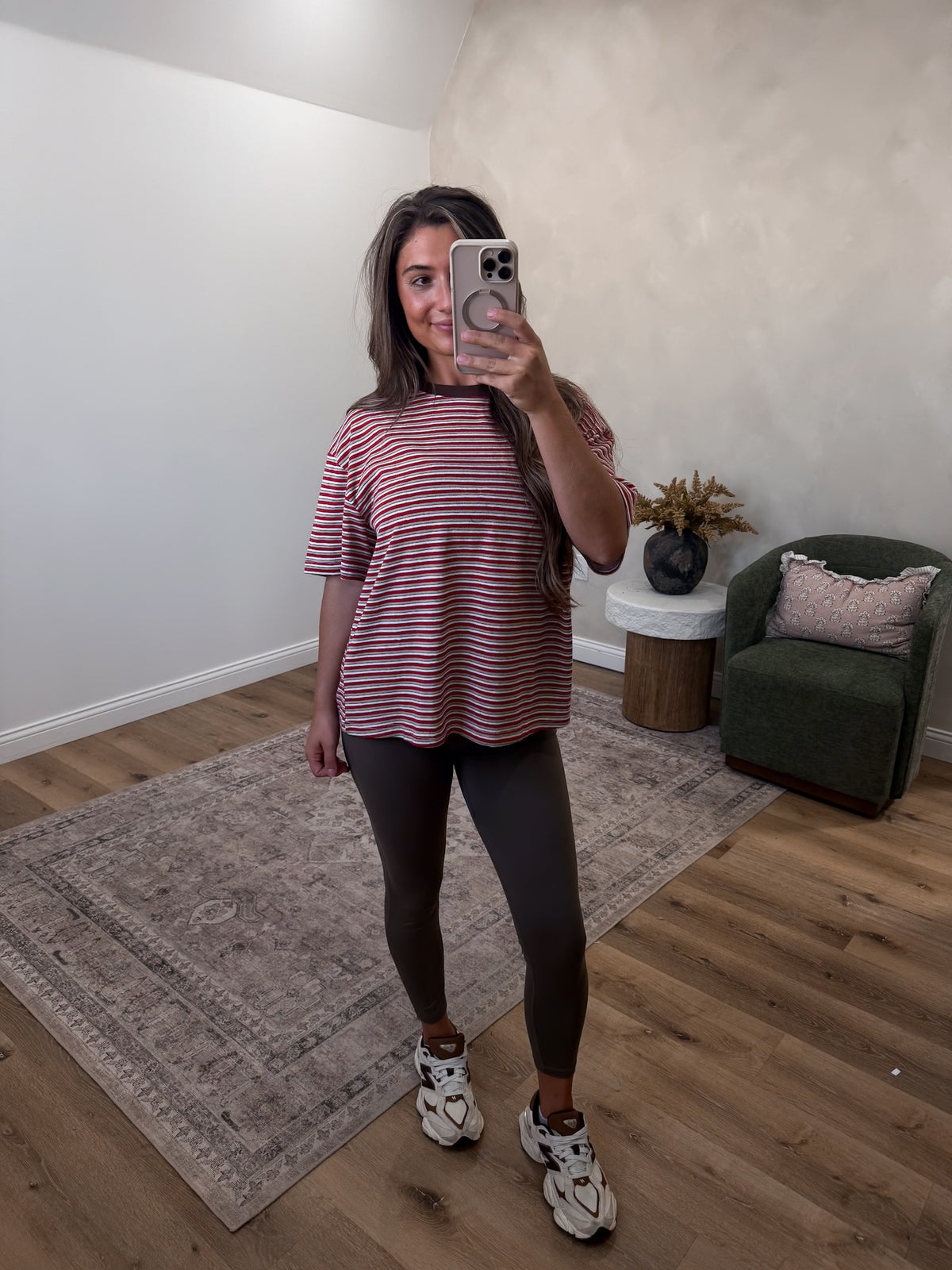 Velocity Skinny Leggings - truffle