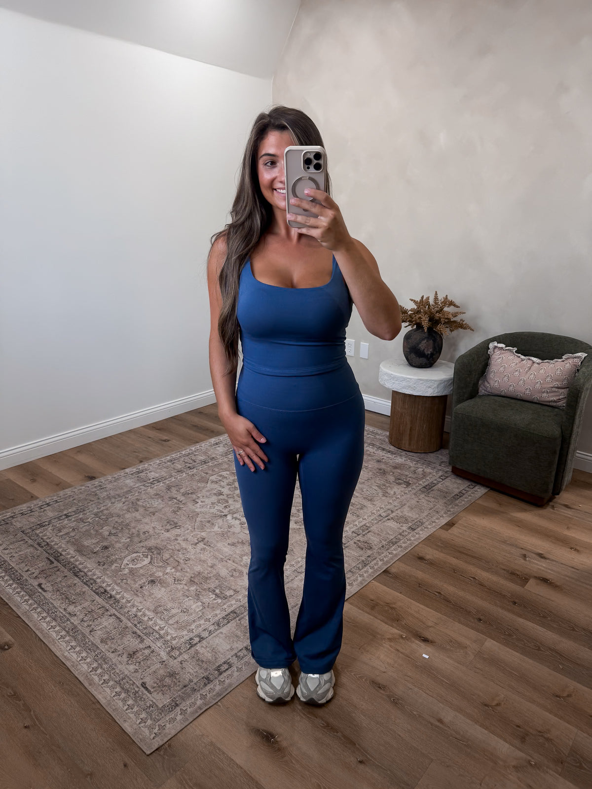 Advantage Longline Tank - ocean blue