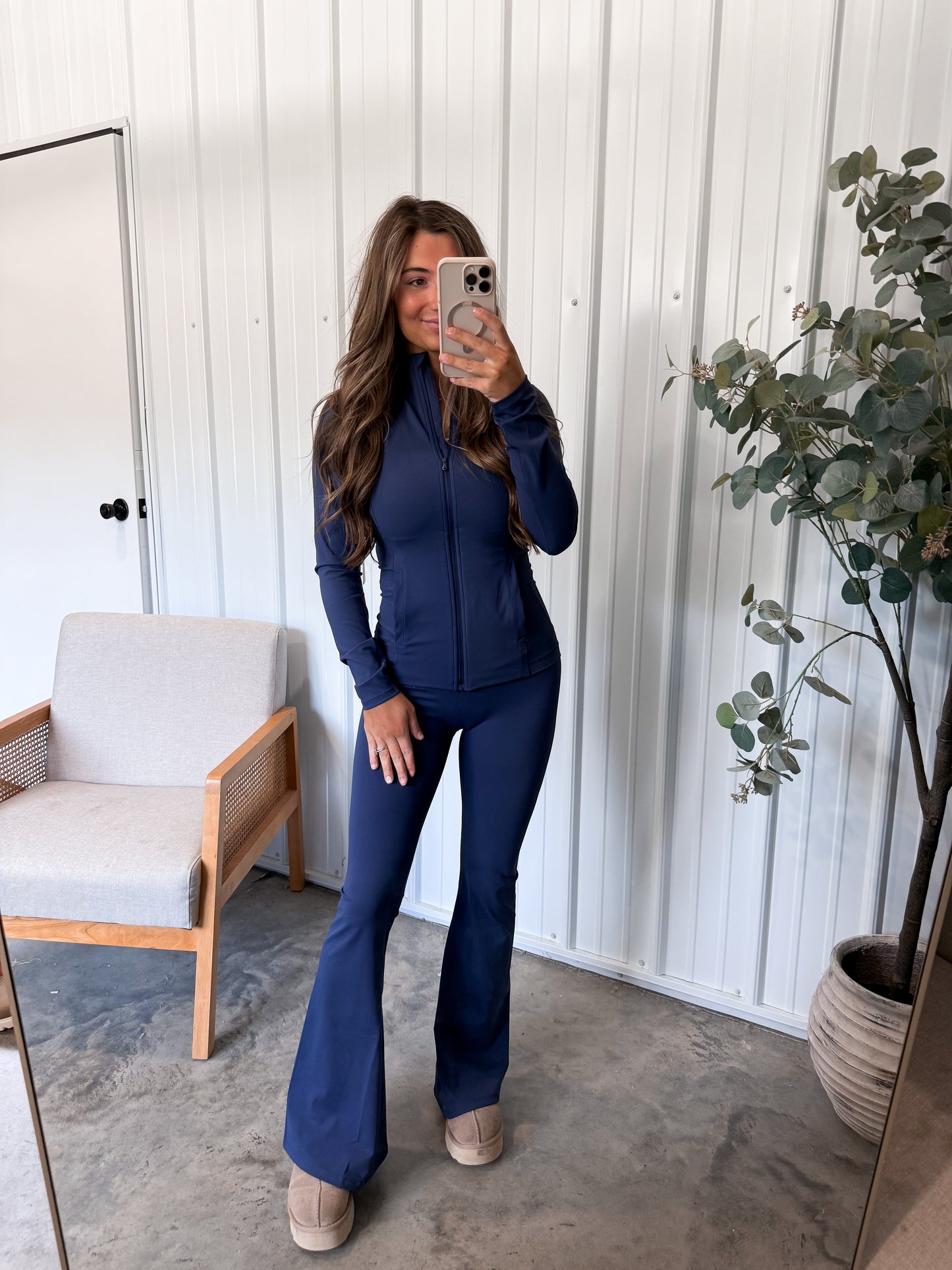 Defined Butter Soft Jacket- Navy