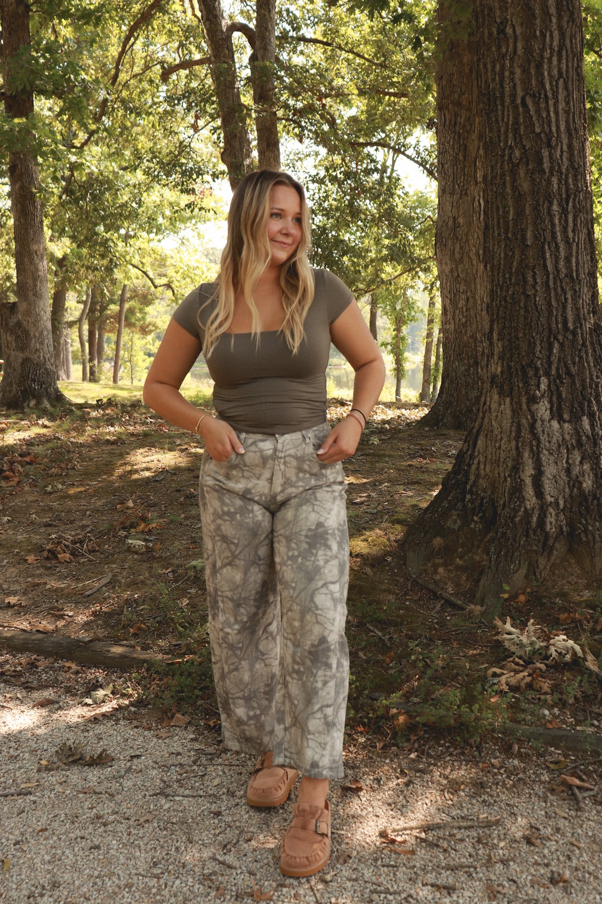 Northbound Camo Jeans *size down*