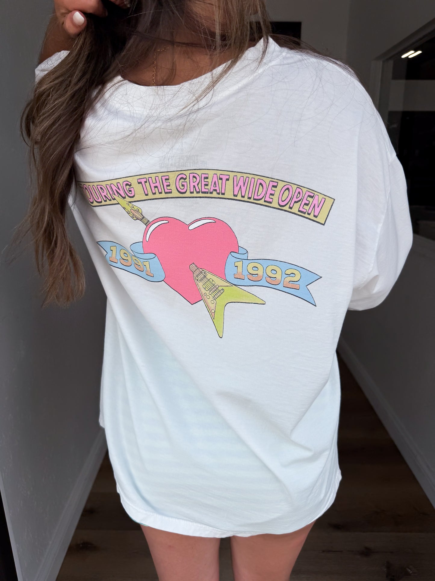 Tom Petty Graphic Tee - white