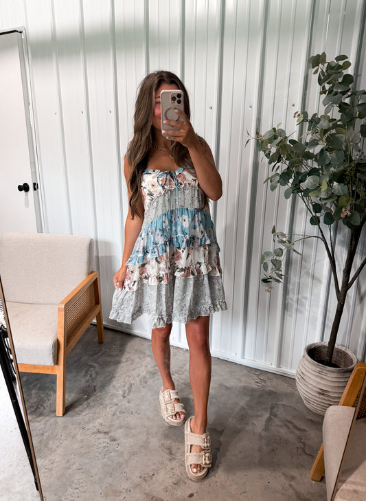 Paige Tiered Mini Dress