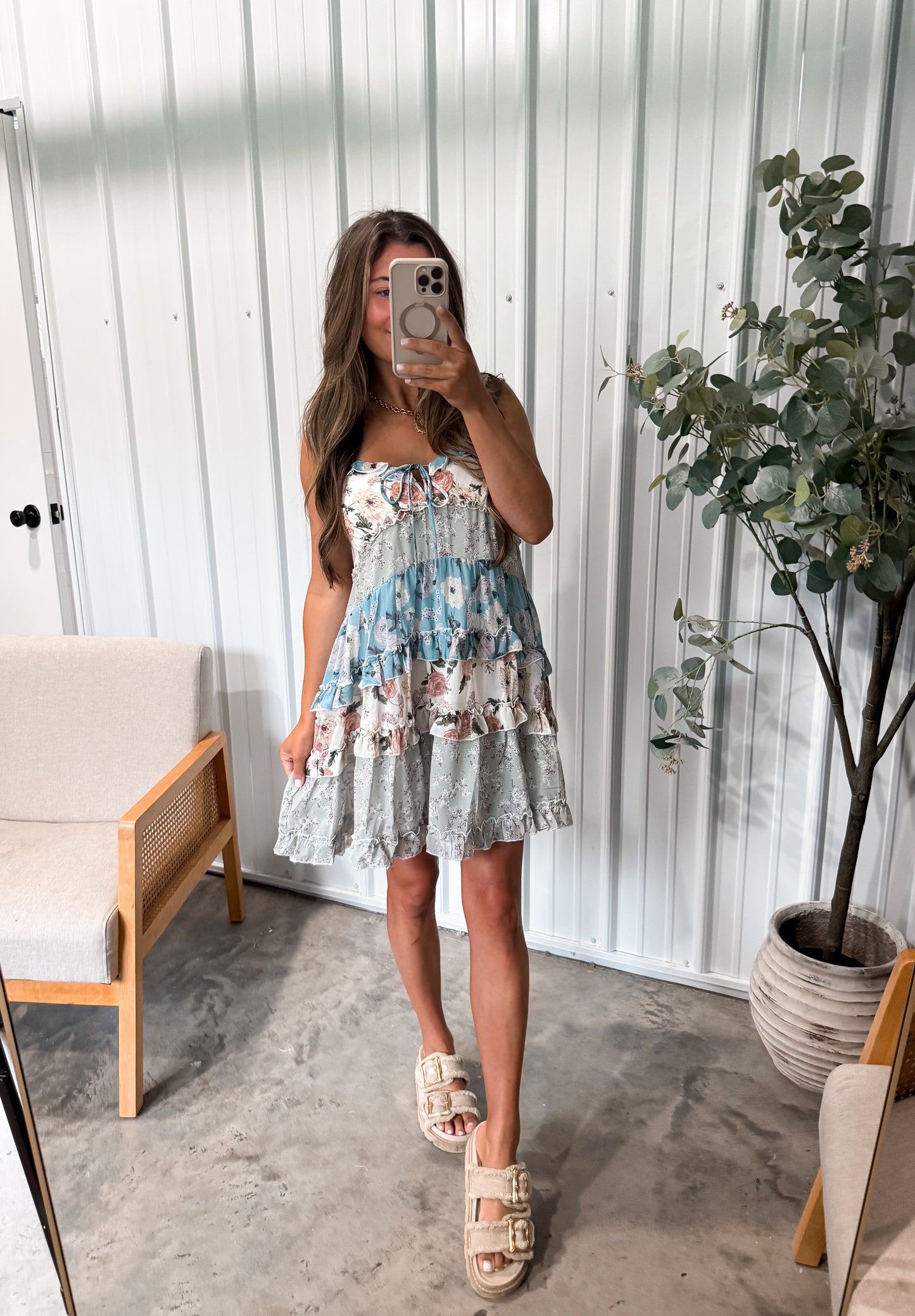 Paige Tiered Mini Dress