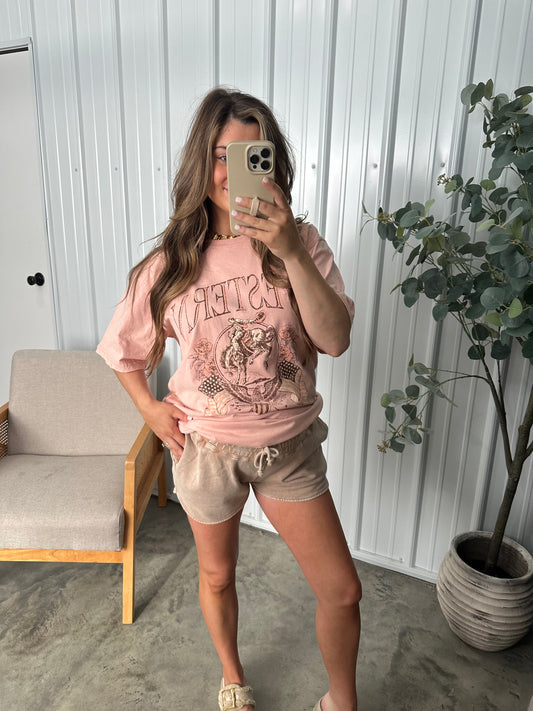 French Terry Dolphin Shorts- Dark Taupe