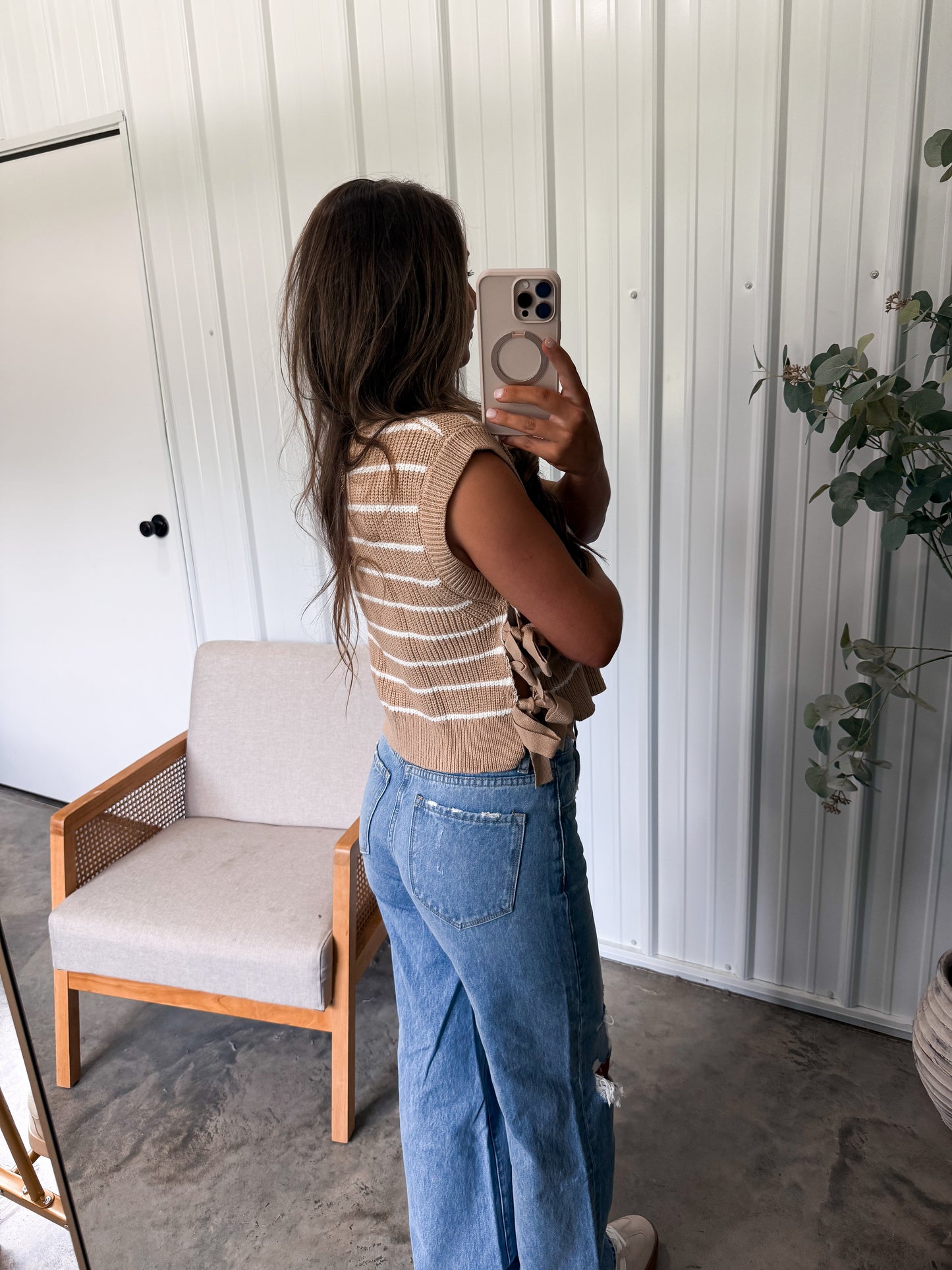 Brielle Side Tie Sweater