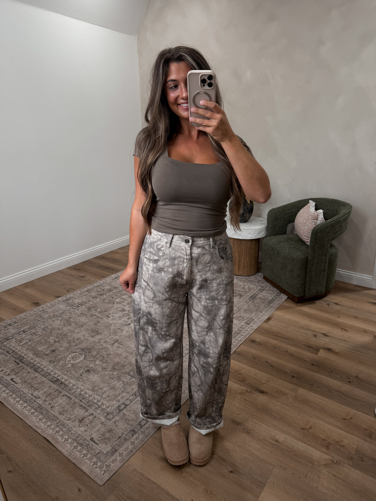 Northbound Camo Jeans *size down*