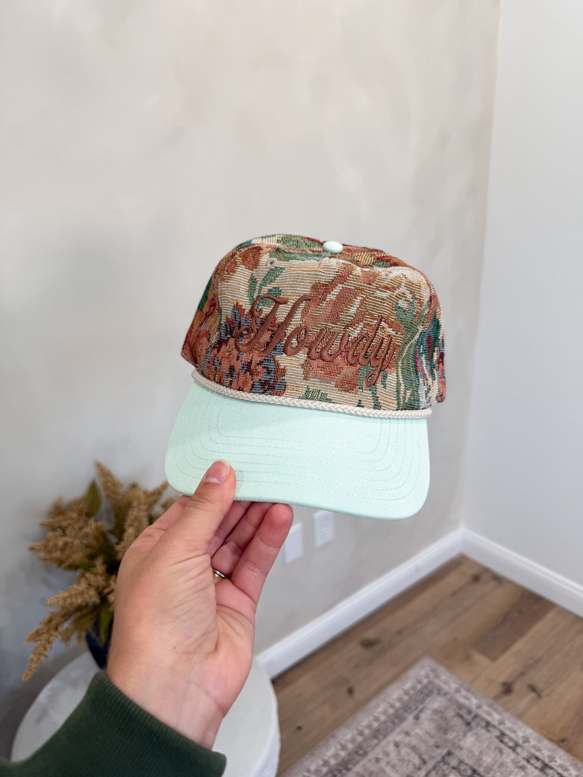 Howdy Floral Hat