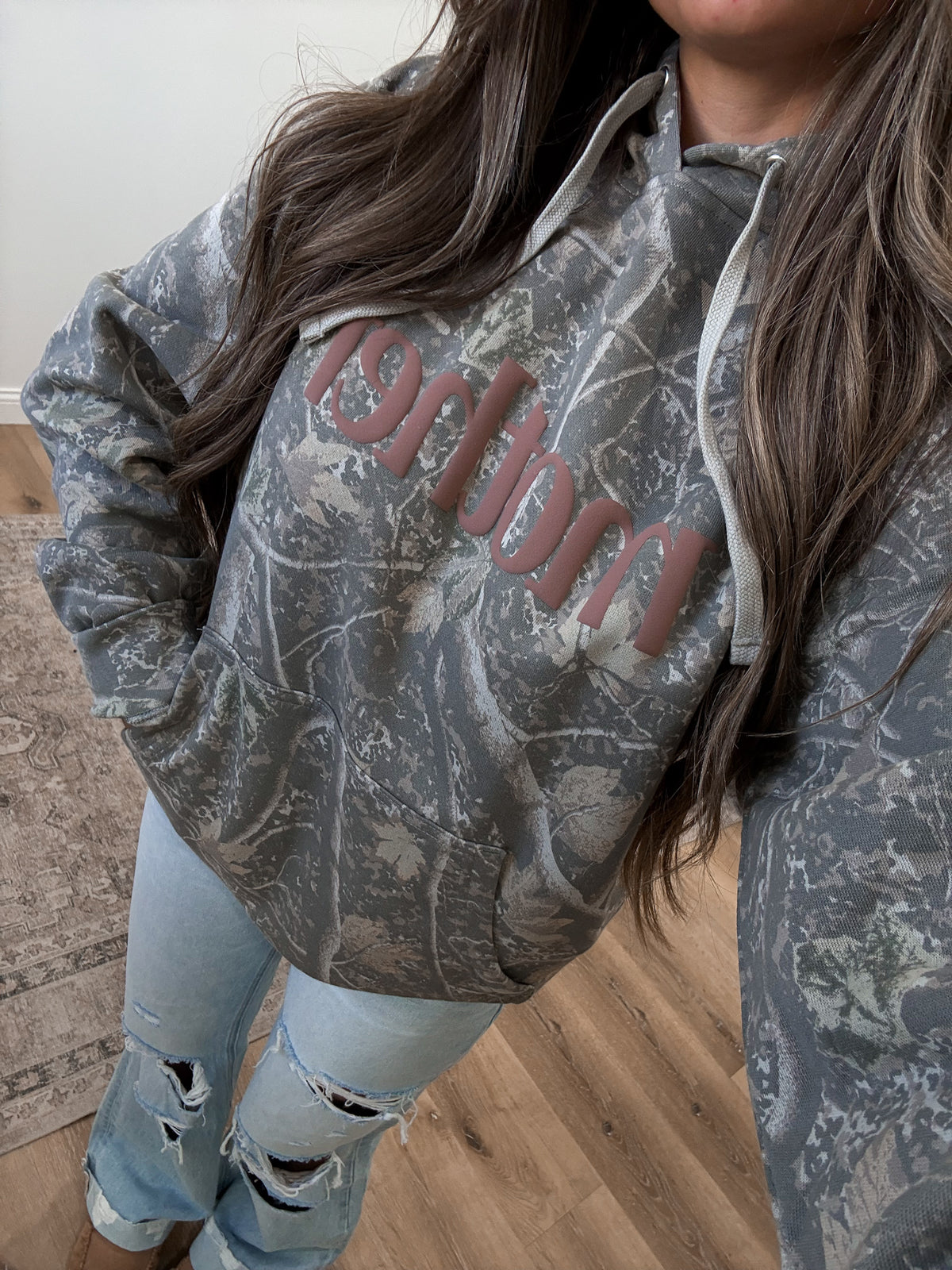 Puff Mother Deadwood Tree Camo Hoodie