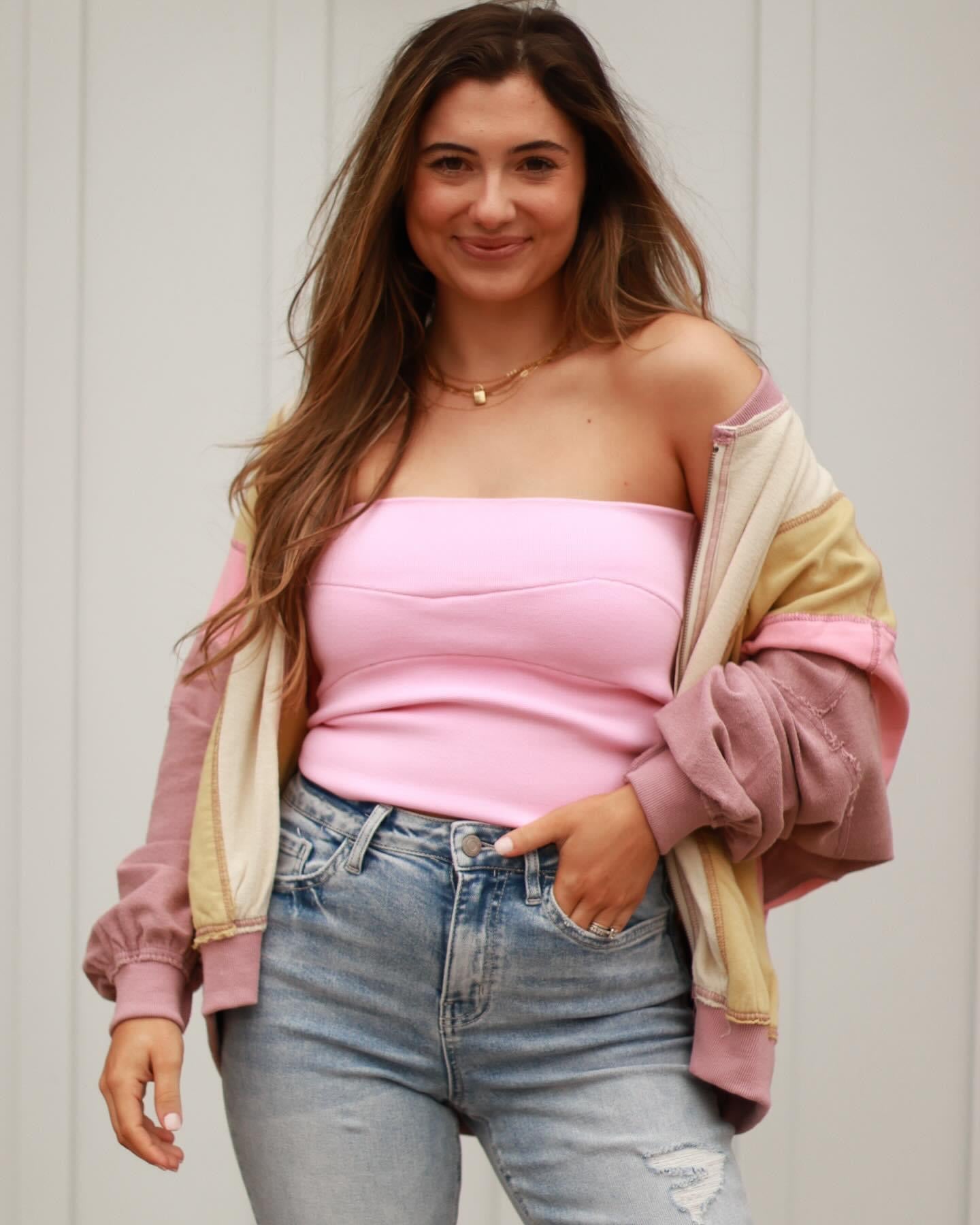 Pink Tube Top *LAST CALL**