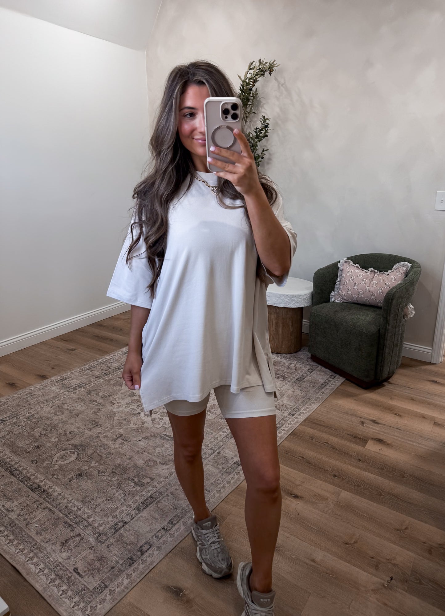 Graysyn Tunic Set - apricot