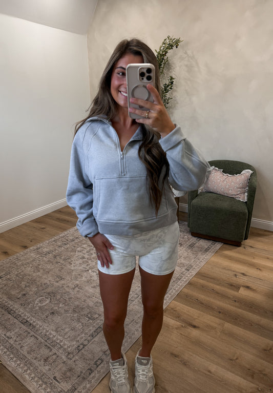On the Go Pullover - Grey