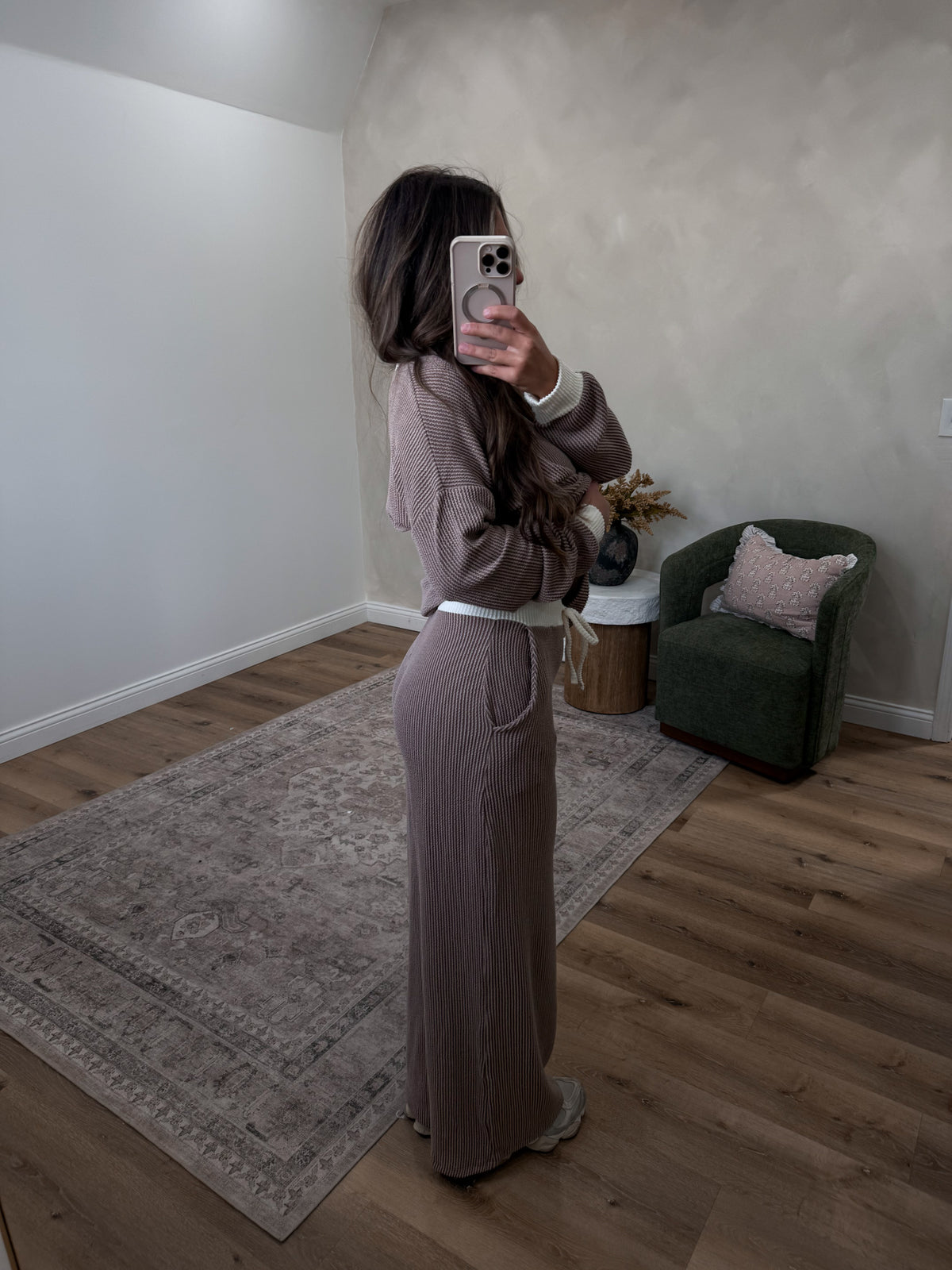 Comfort Stretch Lounge Set - mocha
