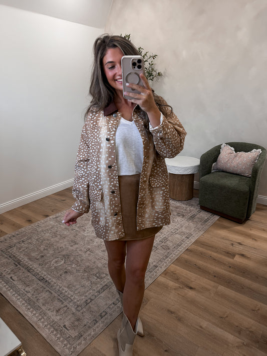 The Fawn Barn Jacket - camel