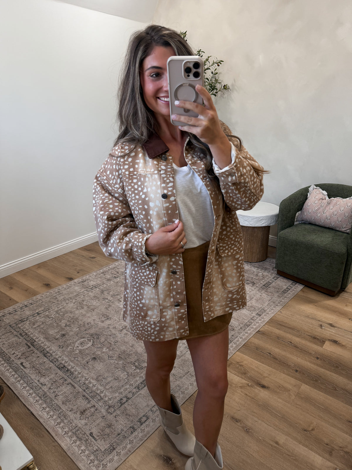 The Fawn Barn Jacket - camel
