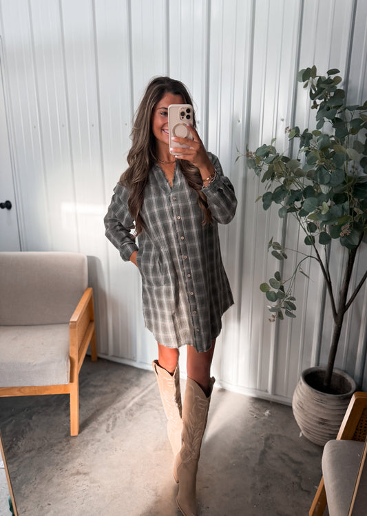 Pinewood Flannel Dress