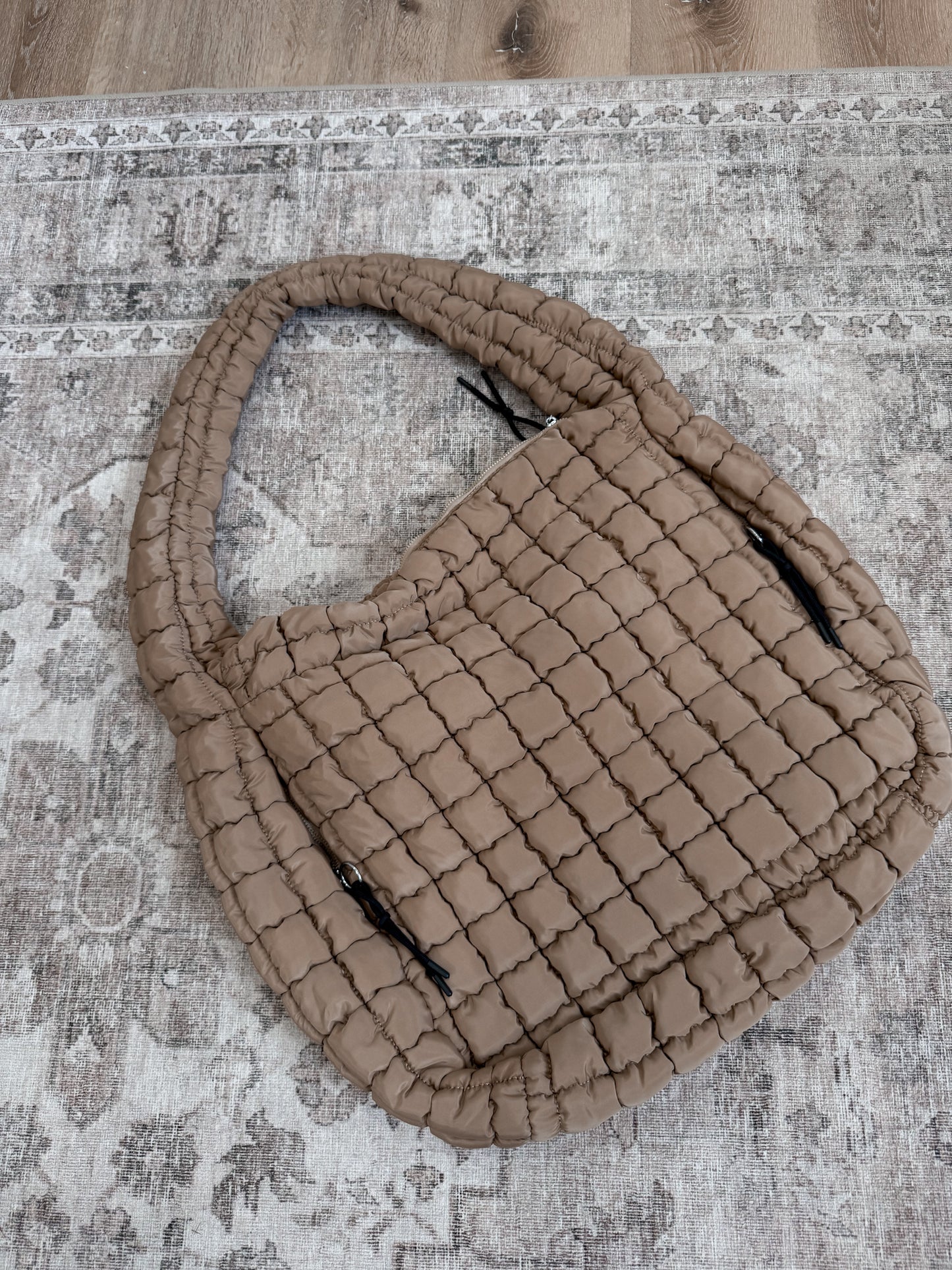 The Monaco Carryall Crossbody Bag - ash mocha