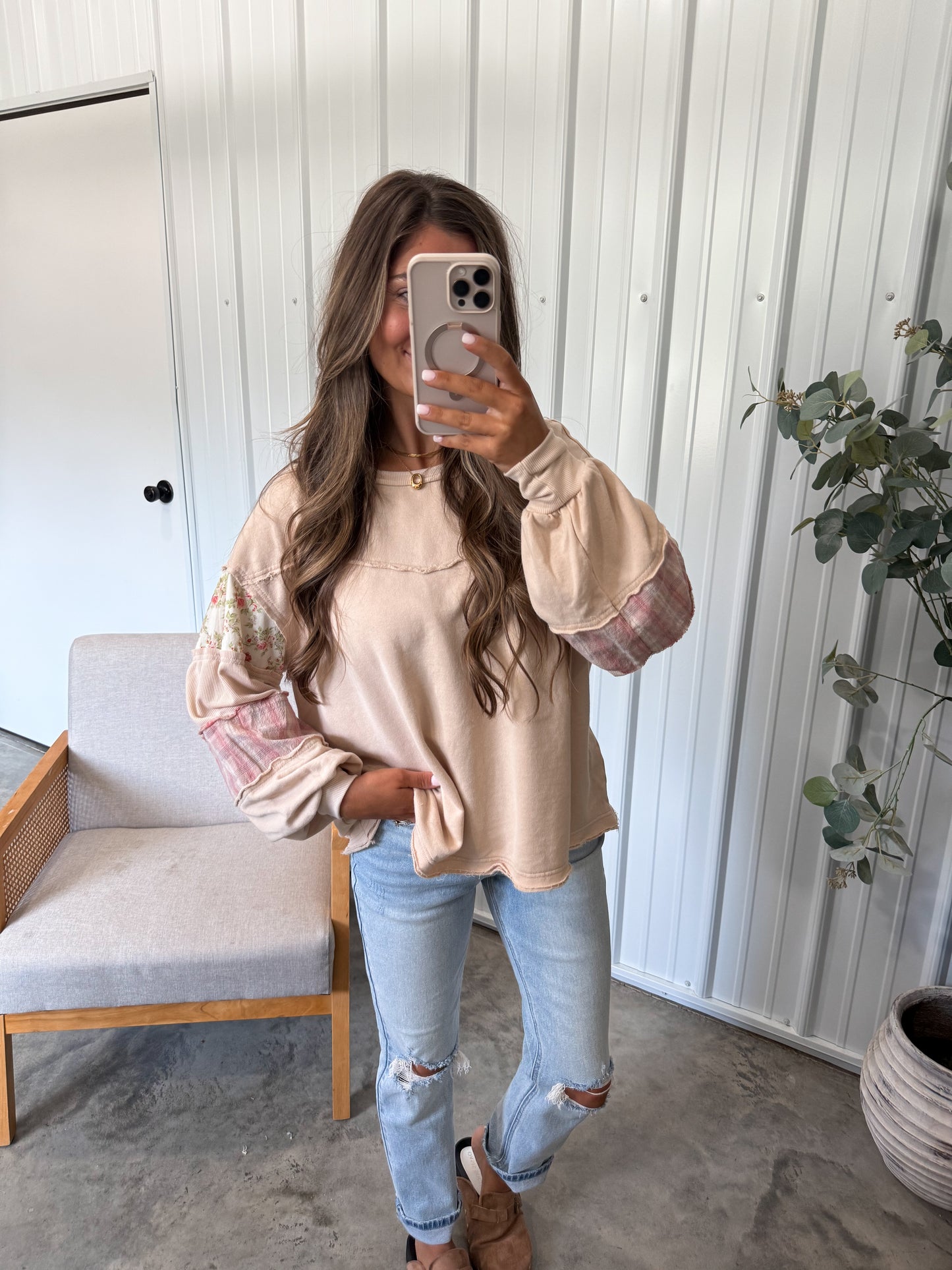 Oats French Terry Pullover