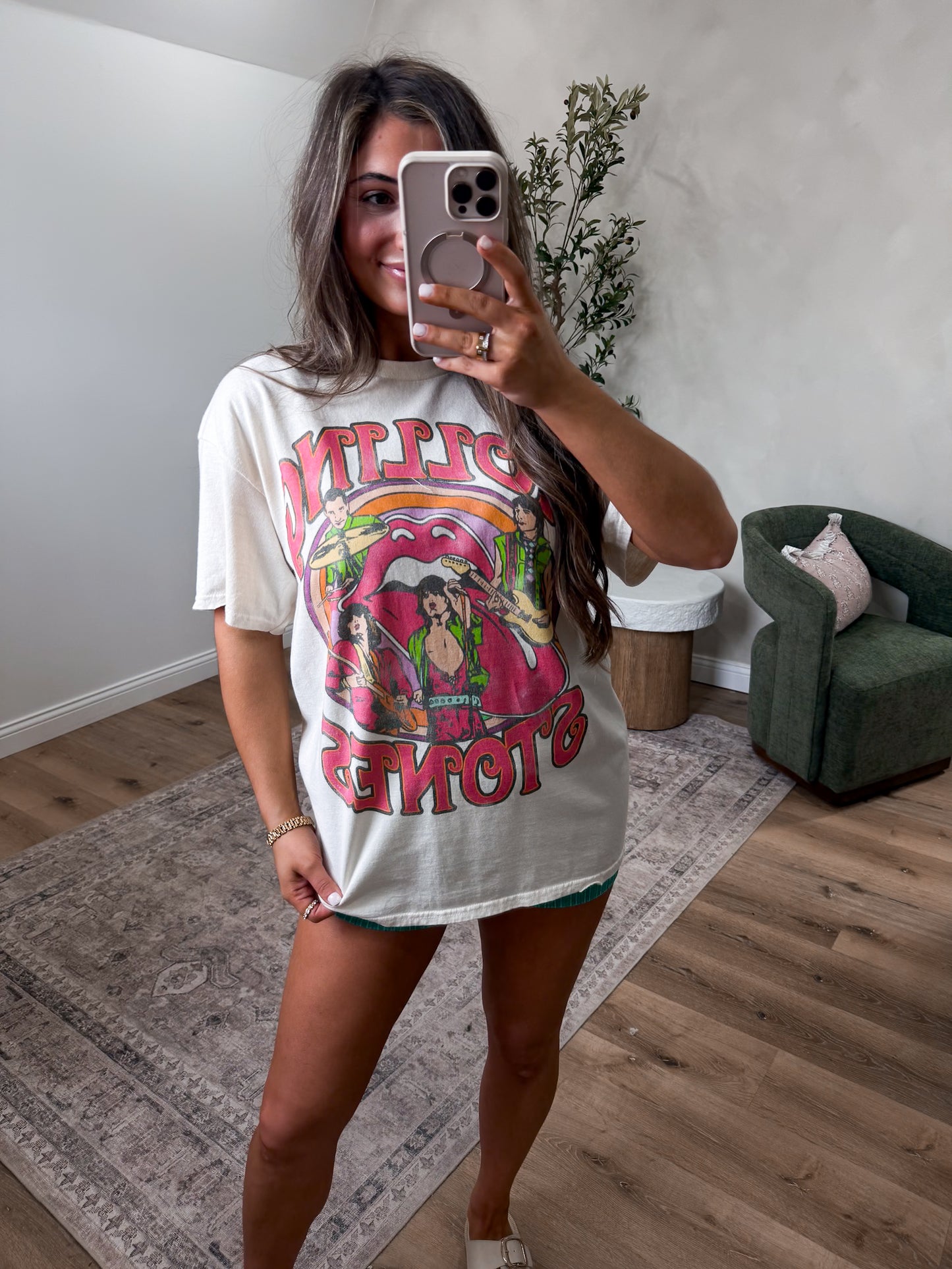 Rolling Stones Vintage Tee - off white