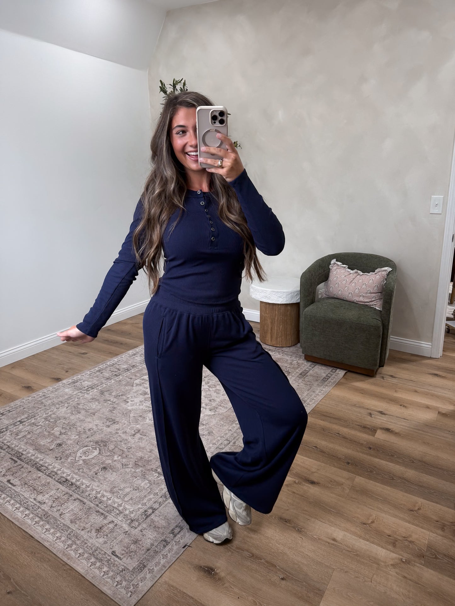 Hollis Lounge Set - navy