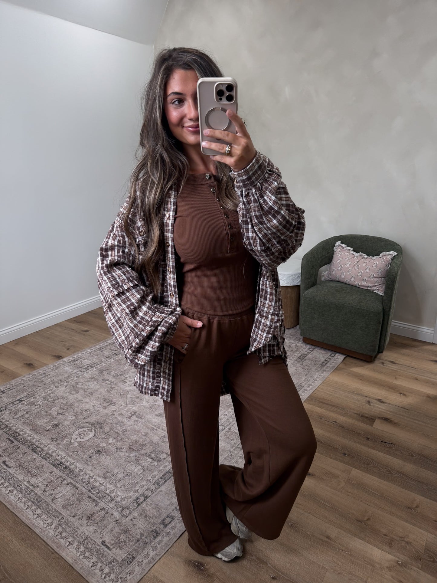 Hollis Lounge Set - brown