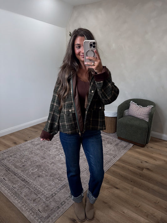 Heartland Barn Jacket - hunter green