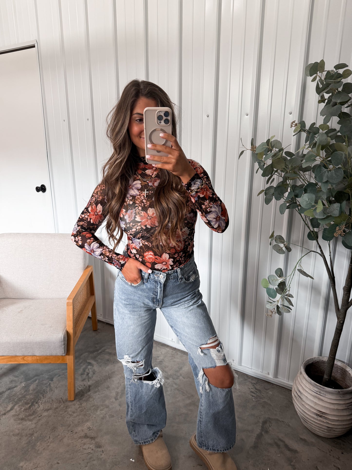Orchard Floral Top