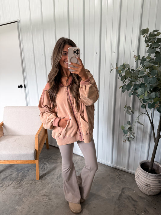 Olivia Oversized Full Zip Hoodie